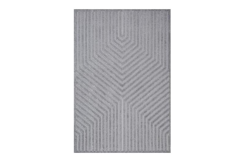 Hampton Flatvevd teppe 200x290 cm Rektangulær - Grå - Tekstiler - Tepper & Matter - Flatvevde tepper