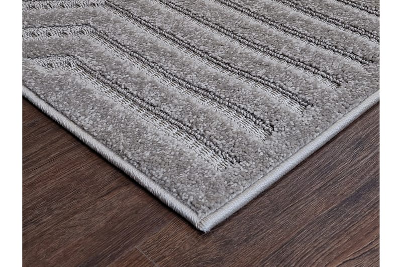 Hampton Flatvevd teppe 200x290 cm Rektangulær - Grå - Tekstiler - Tepper & Matter - Flatvevde tepper