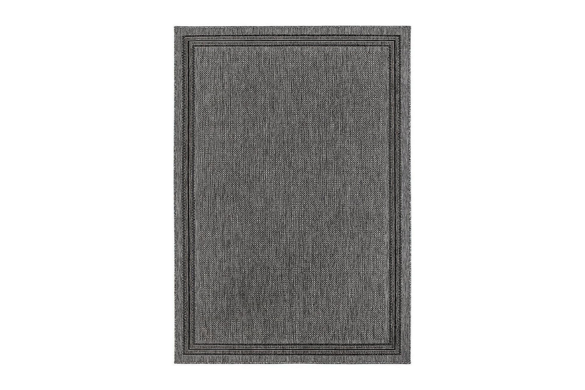 Madrid Frame Teppe 133x190 cm Flatvevd - Antrasitt