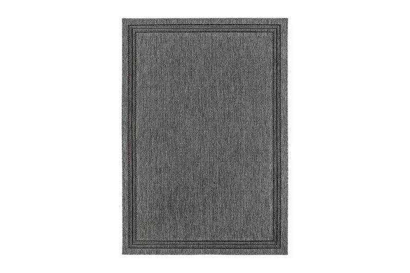 Madrid Frame Teppe 133x190 cm Flatvevd, Antrasitt