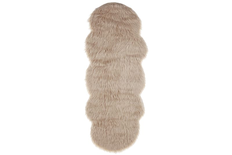 Mamungari Skinnteppe 60x180 cm - Beige - Tekstiler - Tepper & Matter - Skinn & pelstepper