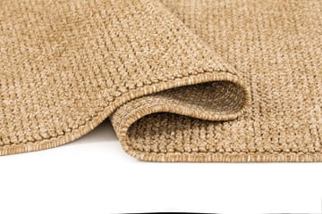 Maskinvevd teppe Capri Plain Rund 160 cm - Jute - Tekstiler - Tepper & Matter - Store tepper