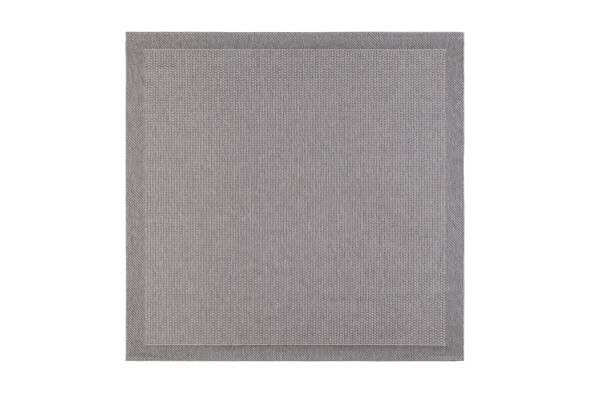 Miami Flatvevd Matte Firkantet 200x200 cm - Grå