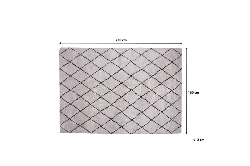 Midyat Matte 160x230 cm - Beige - Tekstiler - Tepper & Matter