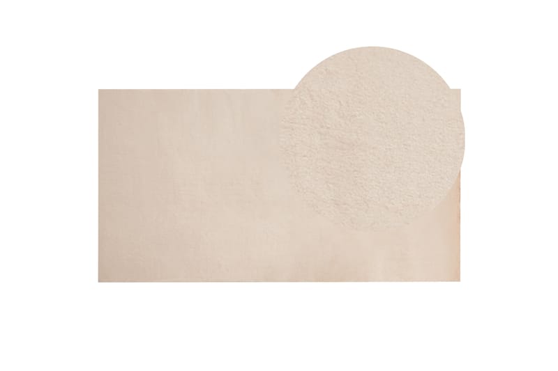Mirpur Skinnteppe 80x150 cm - Beige - Tekstiler - Tepper & Matter - Skinn & pelstepper