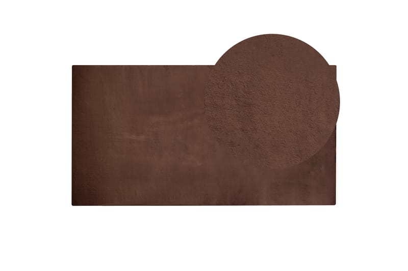 Mirpur Skinnteppe 80x150 cm - Brun - Tekstiler - Tepper & Matter - Skinn & pelstepper
