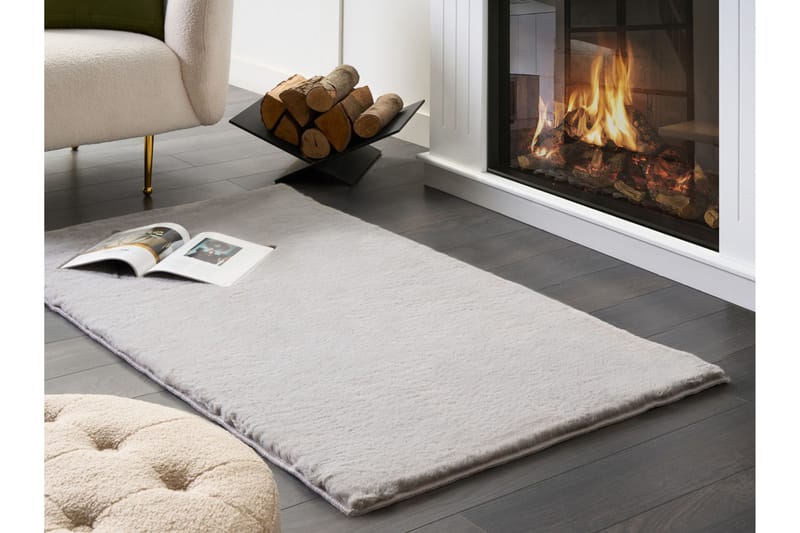 Mirpur Skinnteppe 80x150 cm - Grå - Tekstiler - Tepper & Matter - Skinn & pelstepper