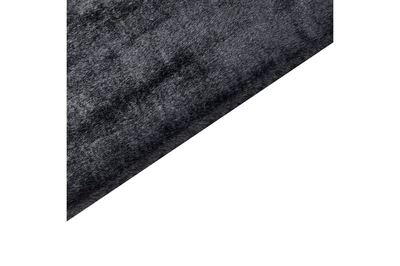 Mirpur Skinnteppe 80x150 cm - Svart - Tekstiler - Tepper & Matter - Moderne tepper - Wiltontepper