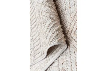 Cozy Løper 80x150 cm Rektangulær - Grå/Beige - Tekstiler - Tepper & Matter - Moderne tepper - Gangmatter