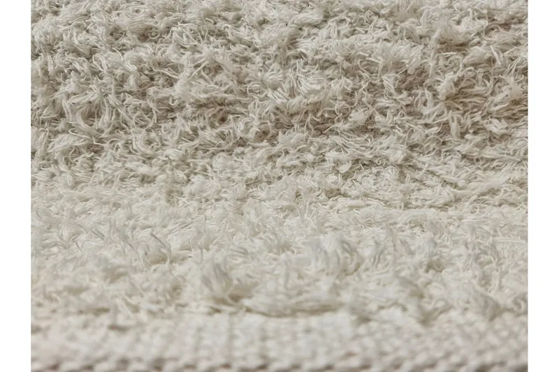 Falsterbo Bomullsmatte 75x230 cm - Hvit - Tekstiler - Tepper & Matter - Moderne tepper - Bomullstepper