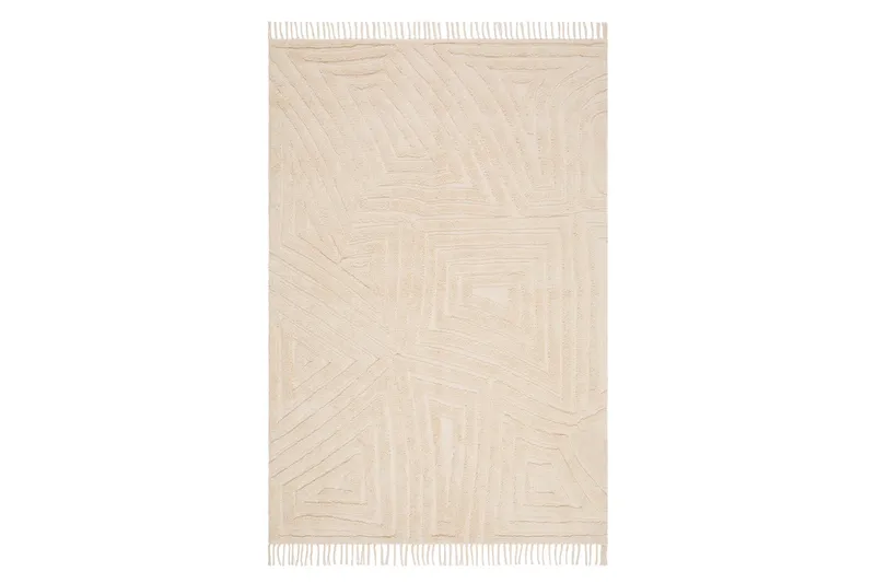 Marokko Bomullsteppe 200x300 cm, Krem