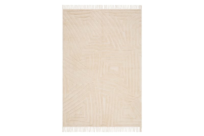 Marokko Bomullsteppe 160x230 cm, Krem