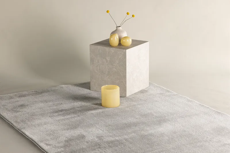 Blanca Ryeteppe 230x160 cm - Grå - Tekstiler - Tepper & Matter - Moderne tepper - Ryeteppe