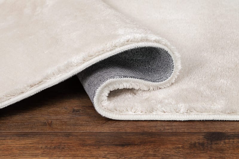 Cozy Ryeteppe Rundt 200 cm - Natur - Tekstiler - Tepper & Matter - Moderne tepper - Ryeteppe