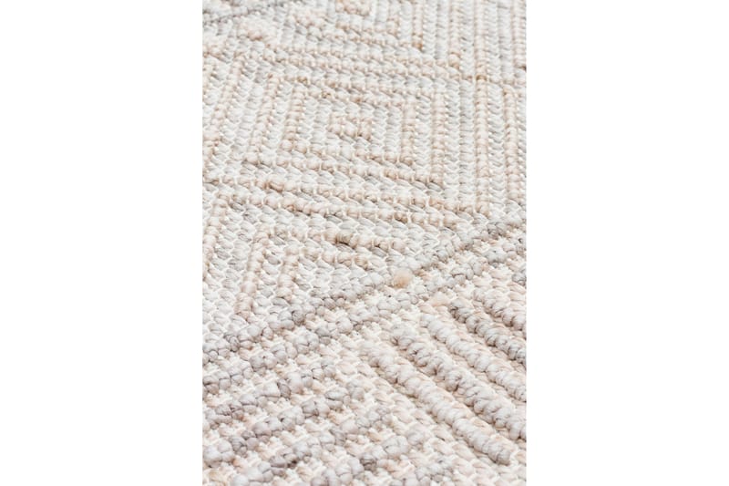 Cozy Løper 80x150 cm Rektangulær - Grå/Beige - Tekstiler - Tepper & Matter - Moderne tepper - Gangmatter