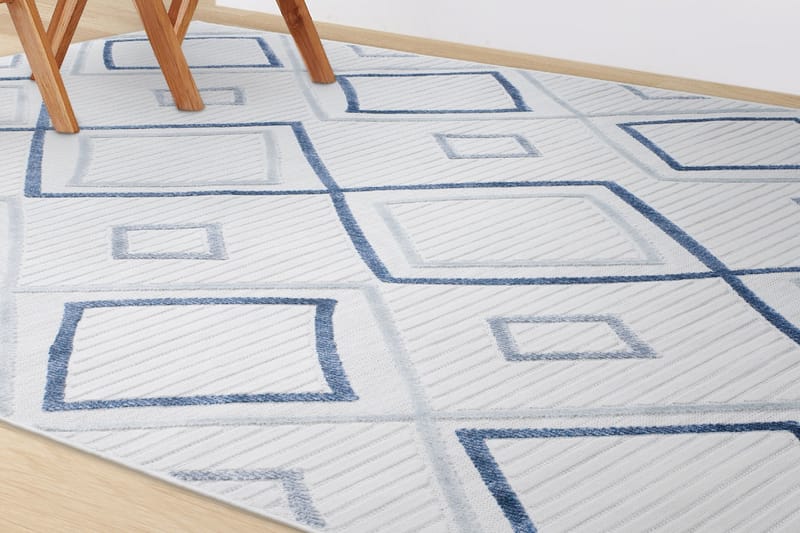 Beyza Wiltonteppe 78x150 cm Rektangulær - Krem - Tekstiler - Tepper & Matter - Moderne tepper - Friezematter