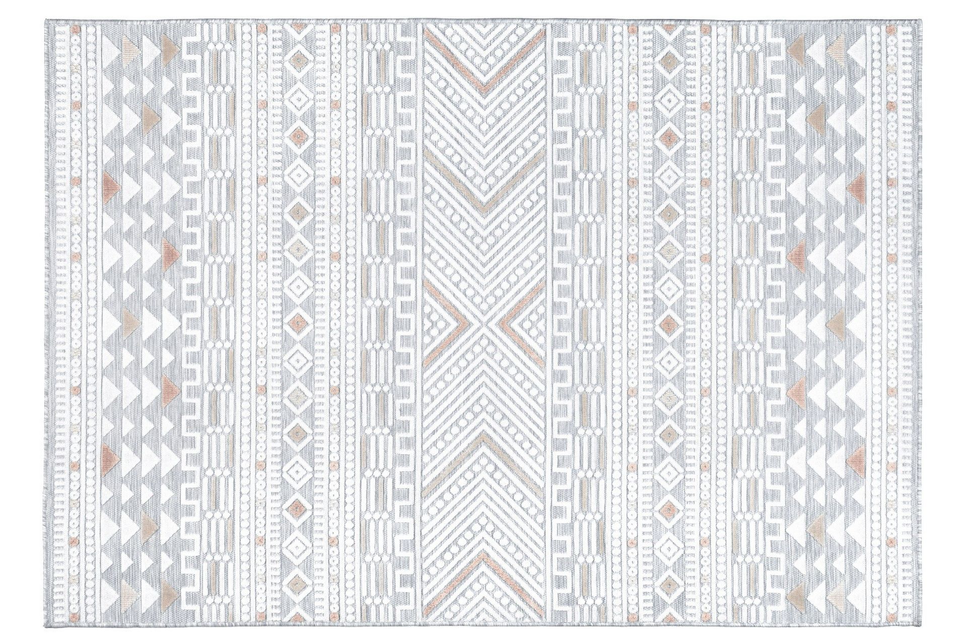 Rosy Wiltonteppe 50x80 cm Rektangulær - Krem/Grå - Tekstiler - Tepper & Matter - Moderne tepper - Wiltontepper