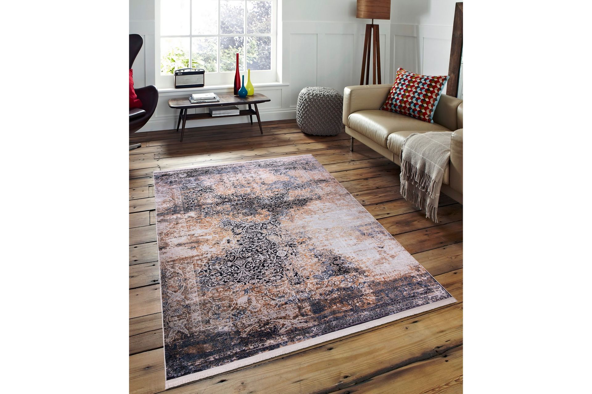 Zortea Løper 80x400 cm Rektangulær - Flerfarget - Tekstiler - Tepper & Matter - Moderne tepper - Gangmatter
