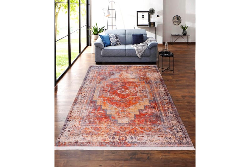 Desert Løper 100x300 cm Rektangulær - Flerfarget - Tekstiler - Tepper & Matter - Moderne tepper - Gangmatter