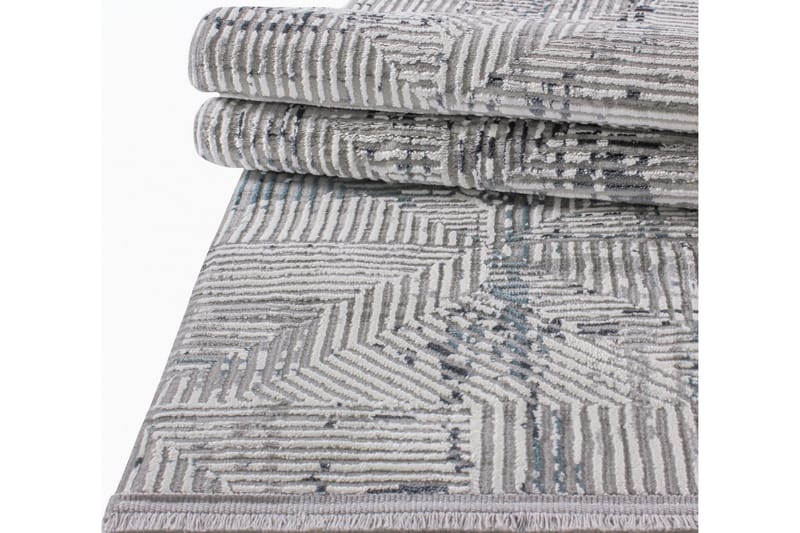 Tulima Wiltonteppe 80x300 cm Rektangulær - Blå - Tekstiler - Tepper & Matter - Moderne tepper - Friezematter