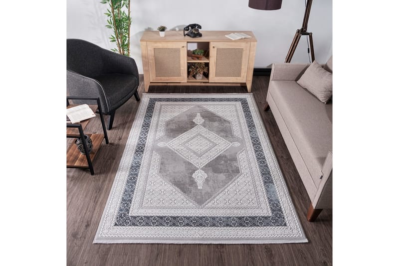 Brandiz Wiltonteppe 120x180 cm Rektangulær - Mørkeblå - Tekstiler - Tepper & Matter - Moderne tepper - Friezematter