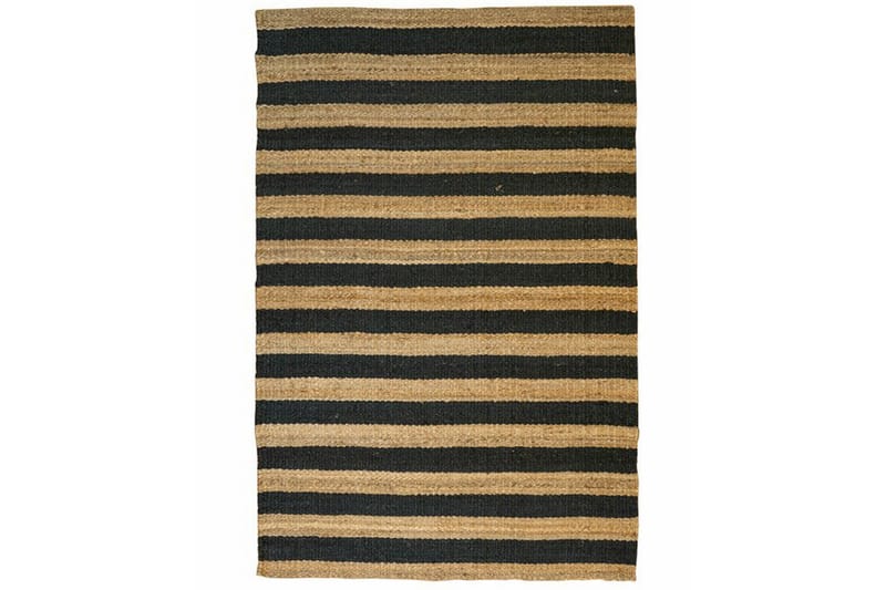 Eddie Juteteppe 90x150 cm Rektangulær - Beige/Svart - Tekstiler - Tepper & Matter - Moderne tepper - Sisaltepper