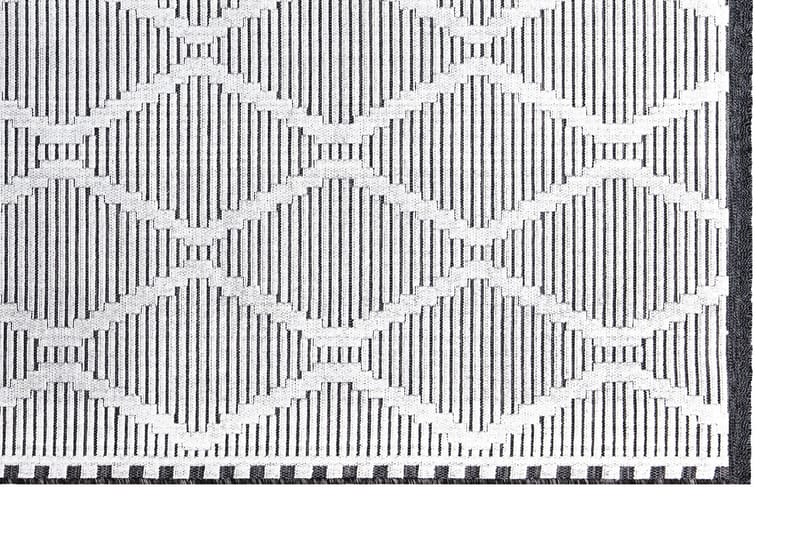 Joanna Wiltonteppe 98x200 cm Rektangulær - Svart/Hvit - Tekstiler - Tepper & Matter - Moderne tepper - Friezematter