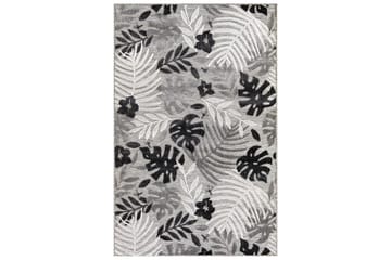 Leaf Wiltonteppe 78x150 cm Rektangulær - Grå - Tekstiler - Tepper & Matter - Moderne tepper - Gangmatter