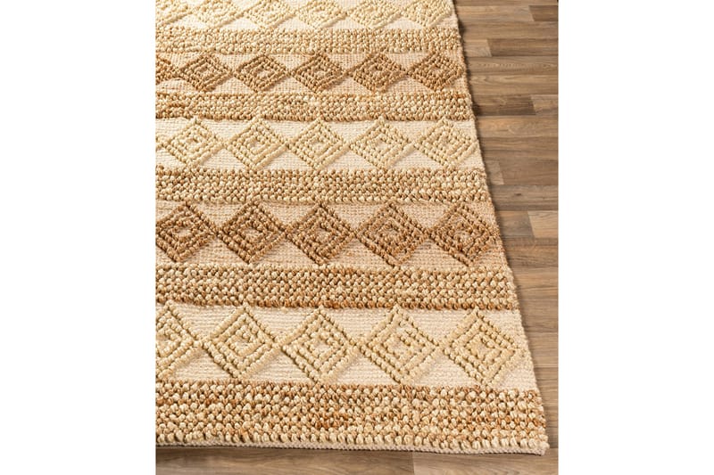 Tofu Juteteppe 90x150 cm Rektangulær - Beige - Tekstiler - Tepper & Matter - Moderne tepper - Sisaltepper