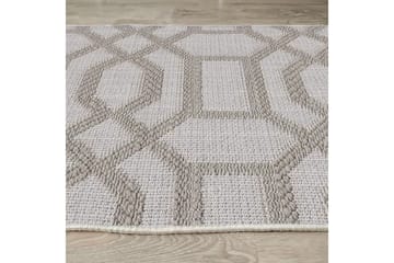 Maltina Bomullsteppe 80x120 cm Rektangulær - Grå - Tekstiler - Tepper & Matter - Moderne tepper - Bomullstepper