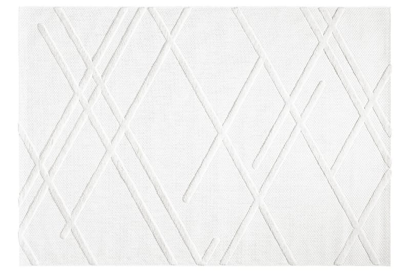 Uvudhulash Wiltonteppe 160x230 cm Rektangulær - Hvit - Tekstiler - Tepper & Matter - Moderne tepper - Friezematter