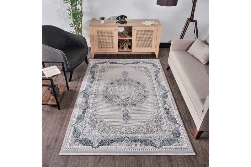 Claggan Wiltonteppe 100x300 cm Rektangulær - Mørkeblå - Tekstiler - Tepper & Matter - Moderne tepper - Friezematter