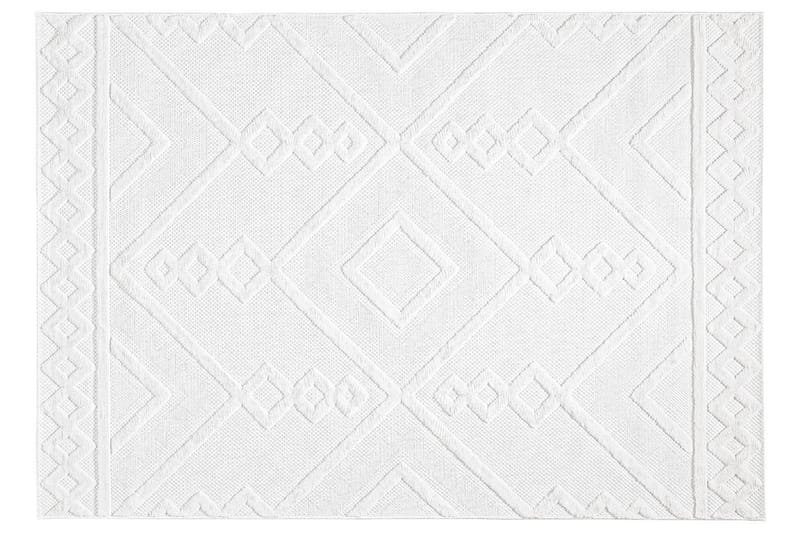 Uvudhulash Wiltonteppe 120x180 cm Rektangulær - Hvit - Tekstiler - Tepper & Matter - Moderne tepper - Wiltontepper