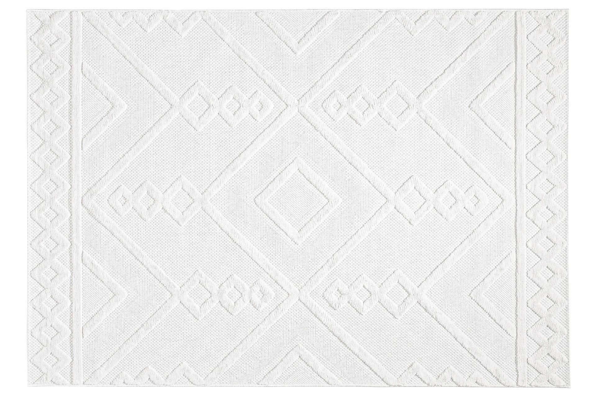 Uvudhulash Wiltonteppe 160x230 cm Rektangulær - Hvit - Tekstiler - Tepper & Matter - Moderne tepper - Wiltontepper