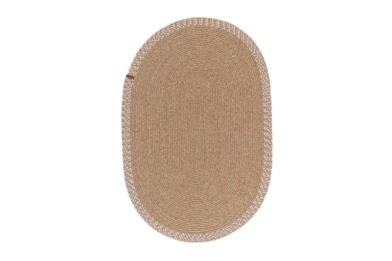 Fielo Bomullsteppe 80x120 cm Rektangulær - Beige - Tekstiler - Tepper & Matter - Moderne tepper - Bomullstepper