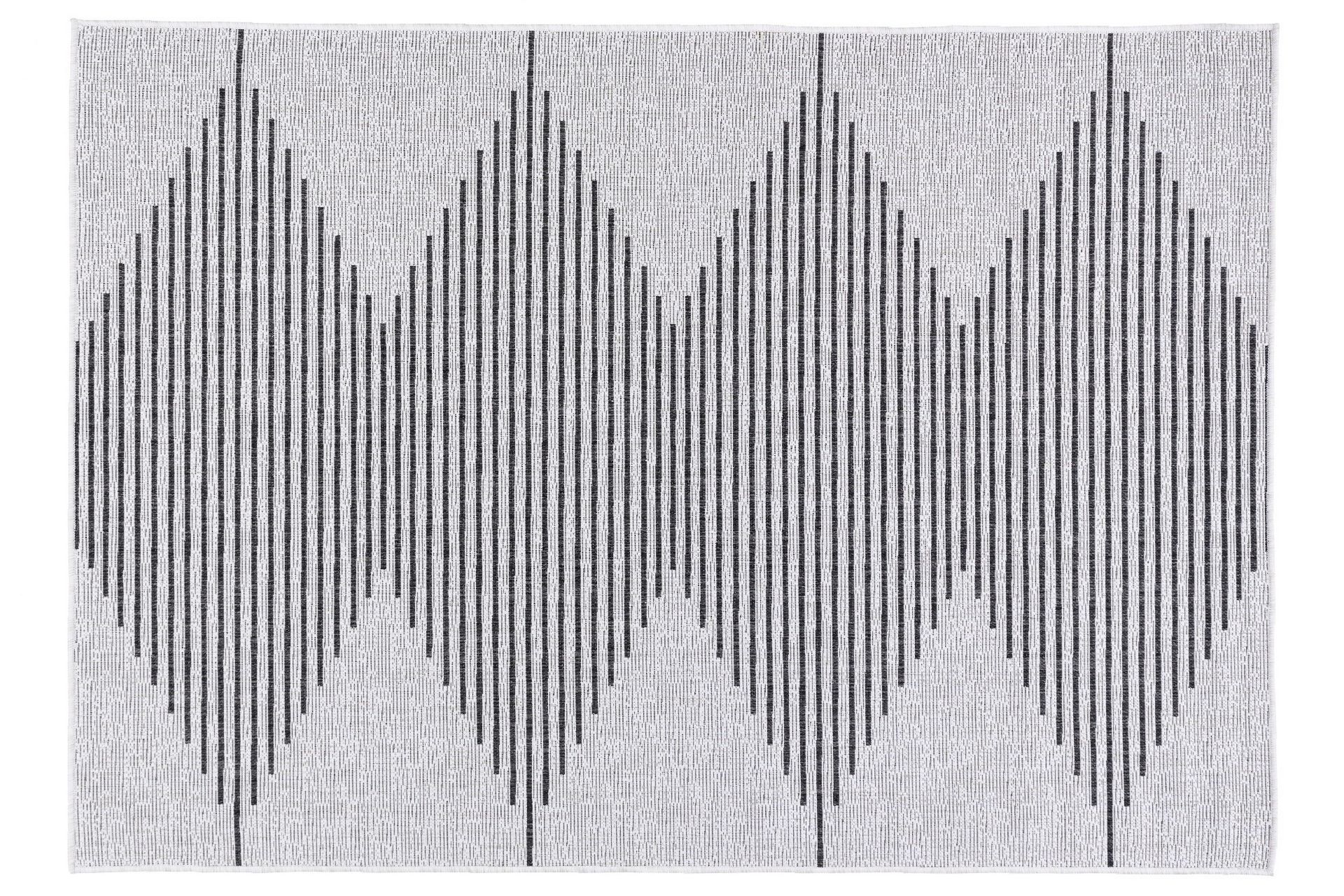Fresco Juteteppe 120x180 cm Rektangulær - Svart/Hvit - Tekstiler - Tepper & Matter - Moderne tepper - Sisaltepper