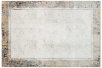 Mhl Løper 100x300 cm Rektangulær - Krem/Antrasitt - Tekstiler - Tepper & Matter - Moderne tepper - Gangmatter