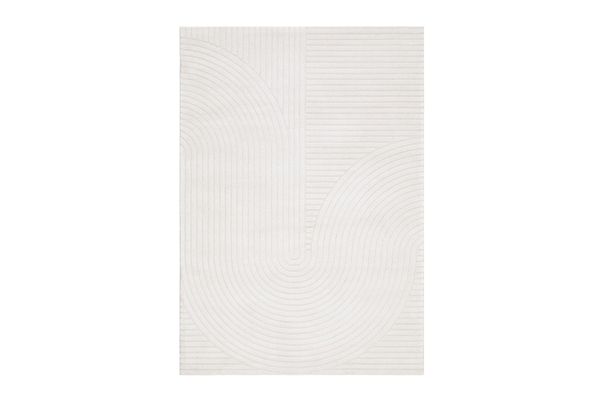 Bella Wiltonteppe 240x340 cm Rektangulær - Hvit - Tekstiler - Tepper & Matter - Moderne tepper - Friezematter