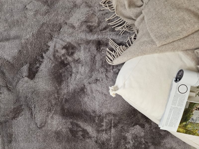 Cozy Ryematte 240x340 cm Rektangulær - Grå - Tekstiler - Tepper & Matter - Moderne tepper - Ryeteppe