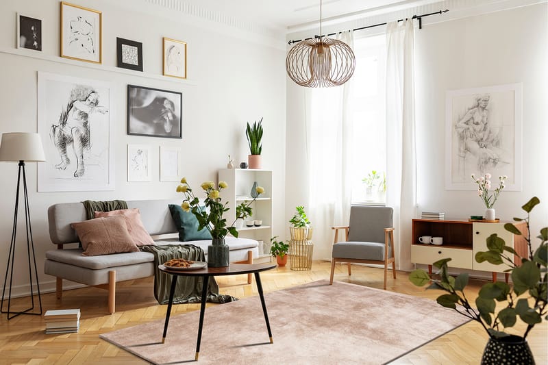 Cozy Ryematte 240x340 cm Rektangulær - Lin - Tekstiler - Tepper & Matter - Moderne tepper - Ryeteppe