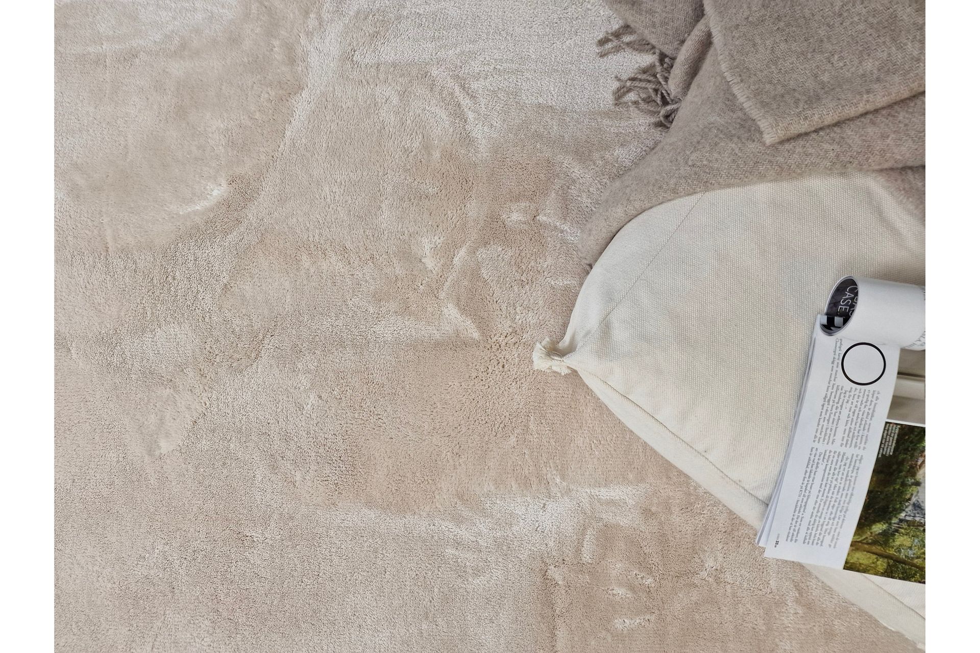 Cozy Ryeteppe 60x120 cm Rektangulær - Natur - Tekstiler - Tepper & Matter - Moderne tepper - Ryeteppe