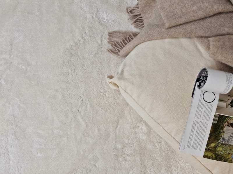 Cozy Ryematte 240x340 cm Rektangulær - Hvit - Tekstiler - Tepper & Matter - Moderne tepper - Ryeteppe