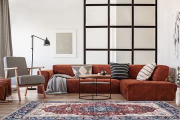 Tarfaya Frizematte 200x290 cm - Rød - Tekstiler - Tepper & Matter - Moderne tepper - Friezematter