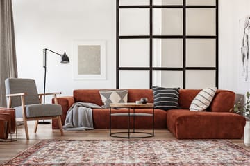 Tarfaya Frizematte 160x230 cm - Vinrød - Tekstiler - Tepper & Matter - Moderne tepper - Friezematter