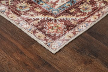 Tarfaya Frizematte 160x230 cm - Vinrød - Tekstiler - Tepper & Matter - Moderne tepper - Friezematter