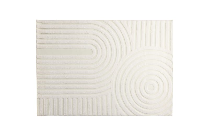 Nikita Ryeteppe 160x230 cm - Hvit - Tekstiler - Tepper & Matter - Moderne tepper - Ryeteppe