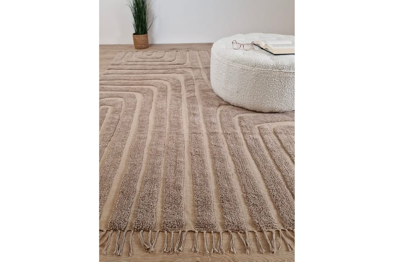 Marokko Bomullsteppe 160x230 cm - Lin - Tekstiler - Tepper & Matter - Moderne tepper - Bomullstepper