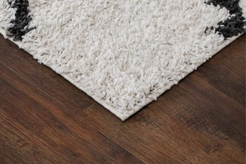 Portland Ryeteppe 160x230 cm - Hvit - Tekstiler - Tepper & Matter - Moderne tepper - Ryeteppe