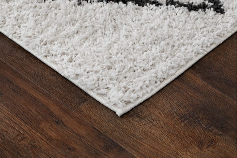 Portland Ryeteppe 160x230 cm - Hvit - Tekstiler - Tepper & Matter - Moderne tepper - Ryeteppe