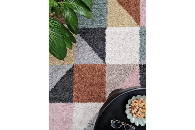 Portland Ryeteppe 160x230 cm - Flerfarget - Tekstiler - Tepper & Matter - Moderne tepper - Ryeteppe